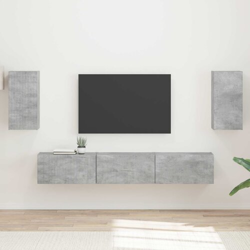  Set TV komoda 5 kom. Konstruirano drvo Slike