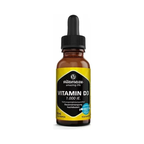 Vitamaze vitamin D3 v kapljicah, 1000 ie