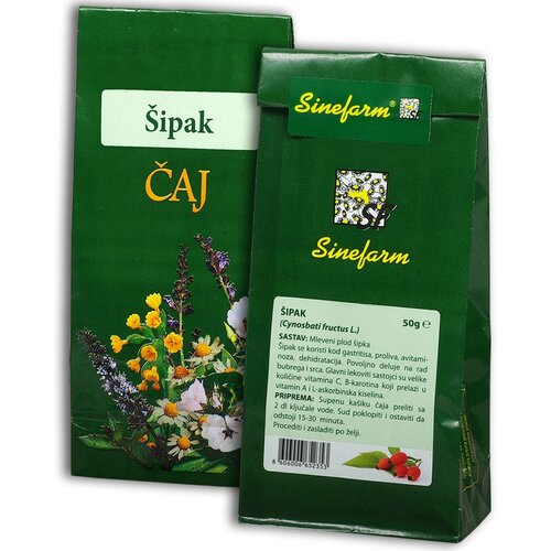 Sinefarm Čaj od &amp;scaron;ipka 50 g Slike