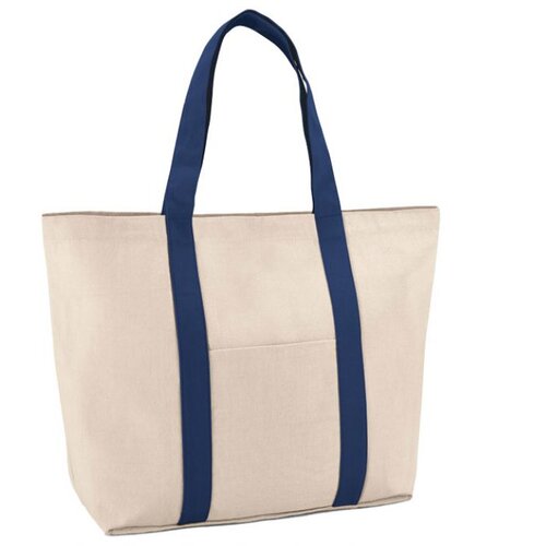  TORBA PLATNENA ZA PLAŽU STRICKER VILLE 92824104 NATUR/PLAVA Cene