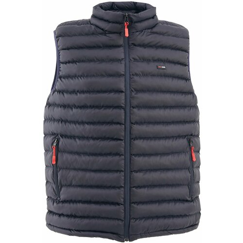 D1fference Men's Lined Water And Windproof Regular Fit Navy Blue Inflatable Vest. Slike