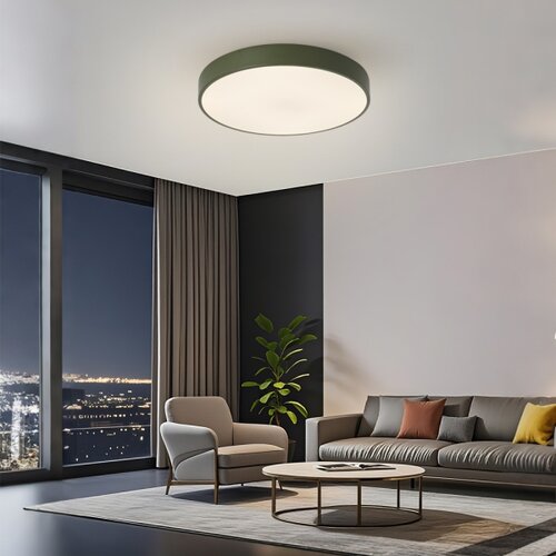  Brilagi - LED prigu&amp;scaron;iva plafonska svetiljka POOL LED/60W/230V 3000-6000K 50 cm zelena + daljinski upravljač Slike