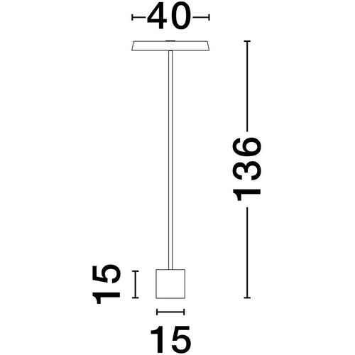 Nova Luce Zelena metalna LED stojeća svjetiljka (visina 136 cm) Vetro &amp;ndash; Slike