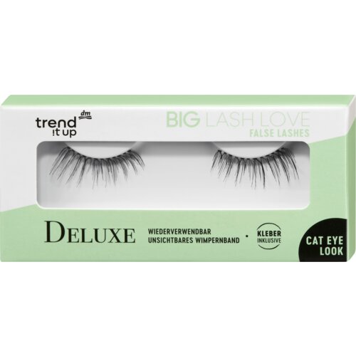 trend !t up deluxe big lash love veštačke trepavice (1 par) + lepak 1 kom Cene