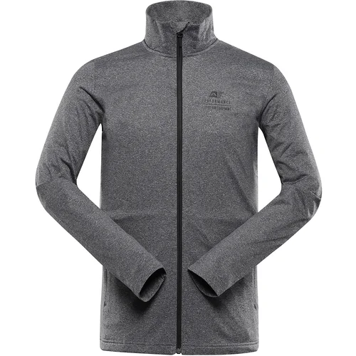 Alpine pro Men's quick-drying sweatshirt GOLL dk.true gray