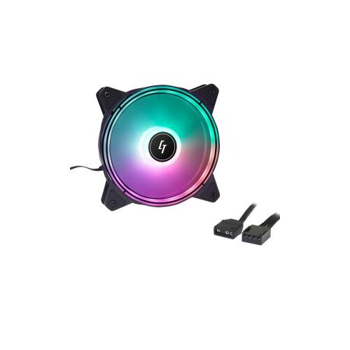 Chieftec Nova Set 3xRGB3x120mm, Control Hub DF-1004 pin PWM fan, 3pin ARGB Cijene