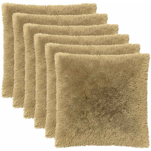  Presvlaka za jastuk 6 pcs HEERLEN Svijetlo zelena 60 x 60 cm Cijene