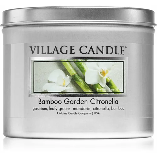 Village Candle Bamboo Garden Citronella mirisna svijeća u limenci 311 g