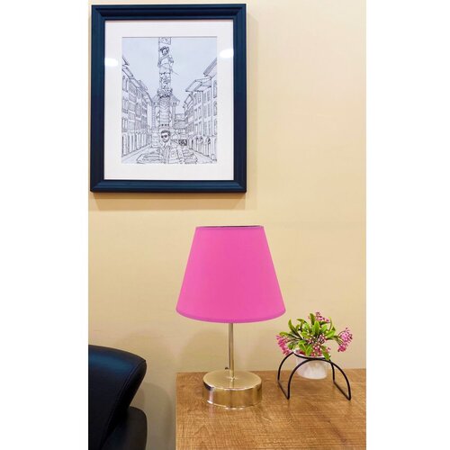 Opviq 203- P- Silver PinkSilver Table Lamp Slike