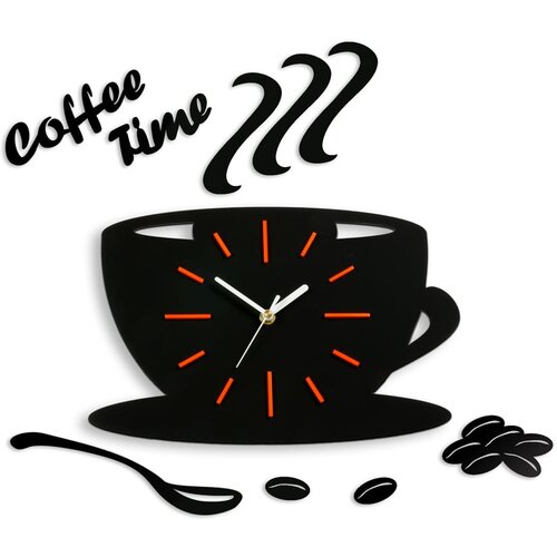 Zidni satovi orange satin cup (dekoracija zidova - zidni sat) Slike