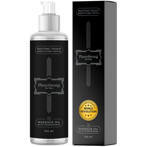 PheroStrong masažno olje za moške (100 ml) Cene