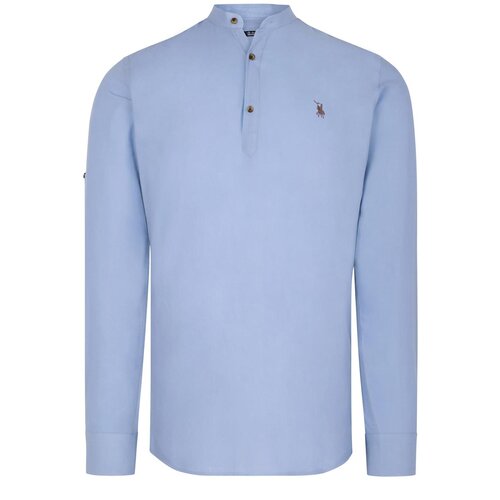 Dewberry G783 JUDGE COLLAR MEN&amp;#039;S SHIRT-BLUE Slike