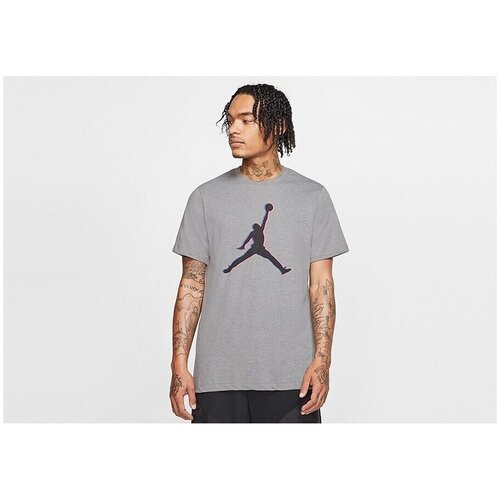 Nike Majice s kratkimi rokavi Air Jordan Siva Cene