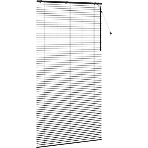  Venecijanska roleta Crna 125 x 250 cm 35 mm Slike