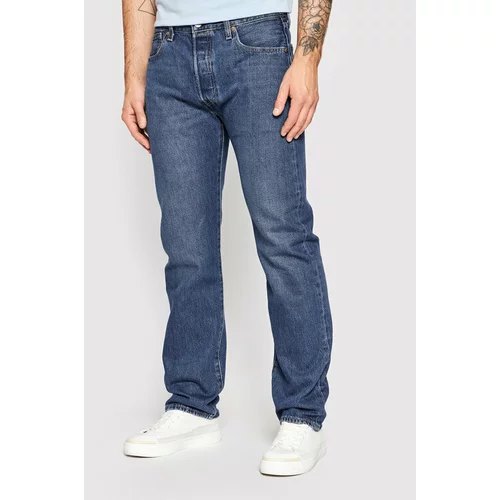 Levi's Jeans hlače 501® 00501-3322 Modra Regular Fit