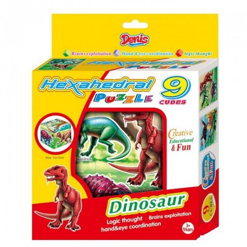 Denis Slagalica od 9 kocki Dinosauri Cijene