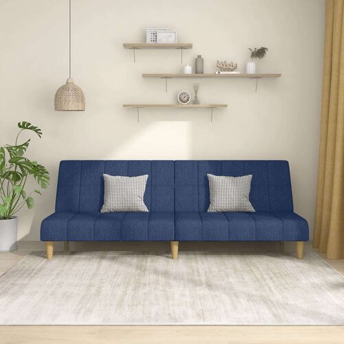  Kavč dvosed z leži&amp;scaron;čem modro blago, (21038226) Slike