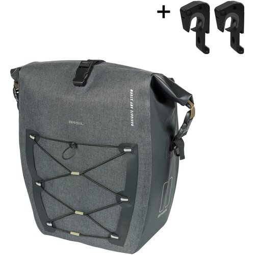 Torba Basil Navigator Storm L Single 25-31L crna (NAVIGATOR STORM L MIK HOOKS) Cijene