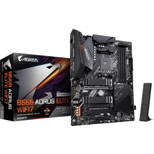 Gigabyte AM4 B550 aorus elite WF7 matična ploča Slike