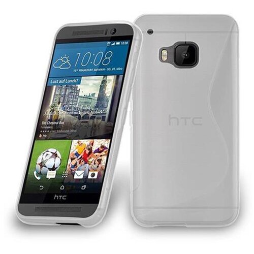 Cadorabo Case, združljiv s HTC v pol prozorni - za&scaron;čitni pokrov, narejen iz fleksibilnega silikona TPU, (20589292) Cene