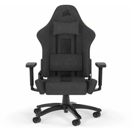 Corsair gaming stol TC100 RELAXED, črno siva