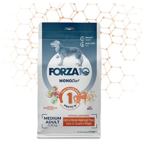 Forza 10 FORZA10 MonoDiet Medium Adult Horse with Peas 12kg Cene