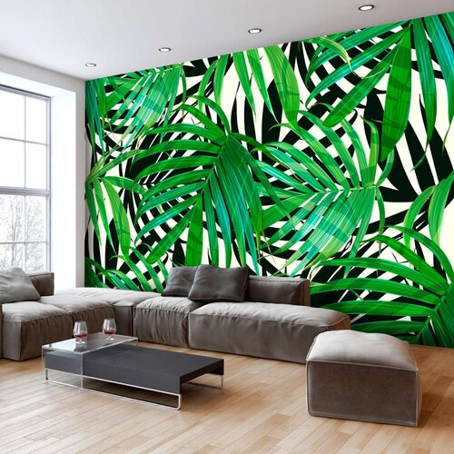  Samoljepljiva foto tapeta - Tropical Leaves 441x315 Slike