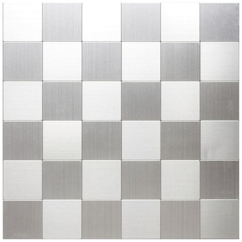 x samoljepljiva mozaik pločica sam 4MM99 (30,5 30,5 cm, metal, srebrne boje) Cijene