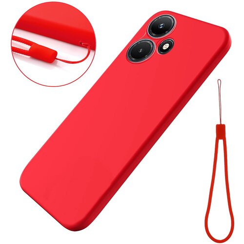 INORCO Tekoči silikonski ovitek za Infinix Hot 30i, ovitek za telefon z mehko podlogo proti praskam, (22034511) Slike
