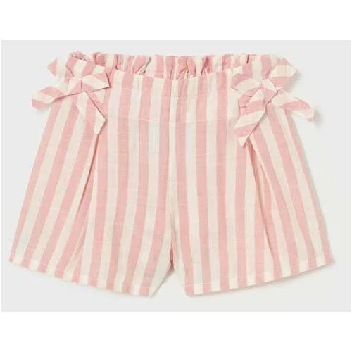 Mayoral Kratke hlače za dojenčka roza barva