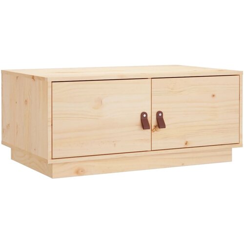  Stolić za kavu 80 x 50 x 35 cm od masivne borovine Slike