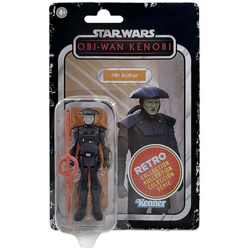 Hasbro Star Wars Retro Collection Fifth Brother Toy 3,75-palčna figurica Obi-Wan Kenobi Igrača za otroke, stare 4 leta in več, večbarvna, ena velikost (F5775), (20840316) Slike