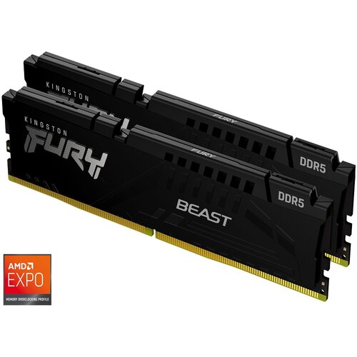 Kingston 64GB 5600MHz DDR5Fury Beast (2x32GB)CL40, EXPO & XMP Cijene
