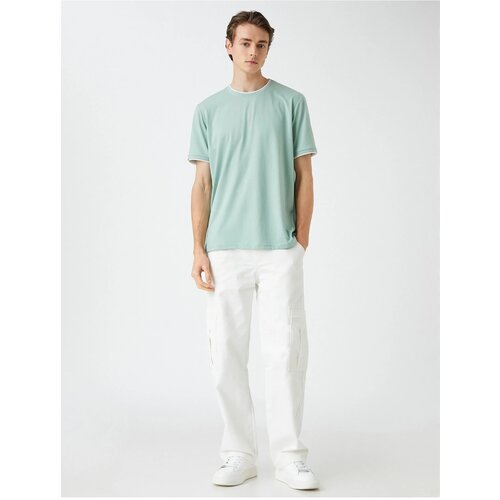 Koton T-Shirt - Green - Regular fit Slike
