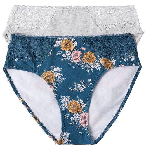 Henderson Ladies Hally 2-pack of briefs 39889-K005 Green-gray Slike