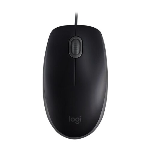 Logitech B110 SILENT USB optična črna mi&amp;scaron;ka Slike