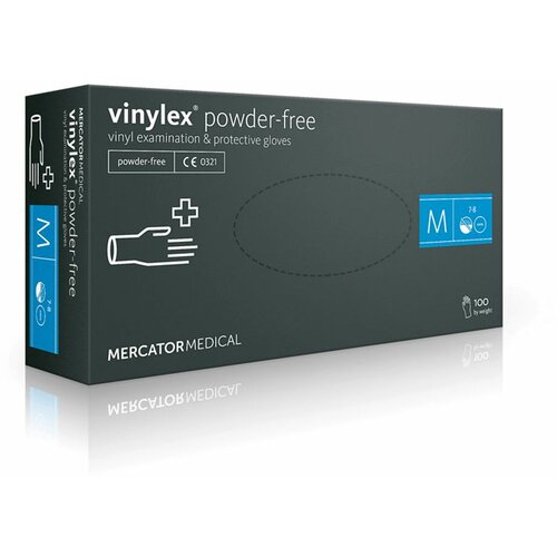Rukavice medical examination gloves vinyl vinylex powder free veličina xl ( rd200180xl ) Slike