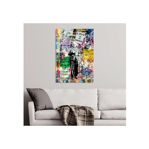 Wallxpert Slika od kaljenog stakla 70x100cm Slike