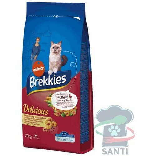 Brekkies Hrana za mačke Cat Delicious Meat, 20 kg Cene