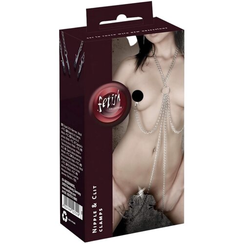 Fetish Collection Fetish Fantasy Lanac sa &amp;scaron;tipaljkama Slike