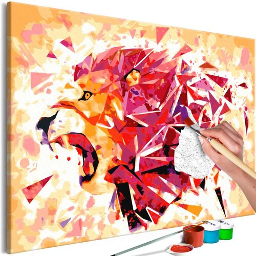  Slika za samostalno slikanje - Abstract Lion 60x40 Slike