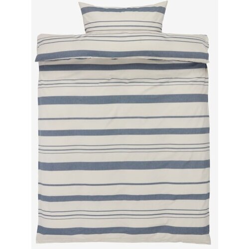  Set posteljine obojeno predivo 140x200 mornarsko plava Slike