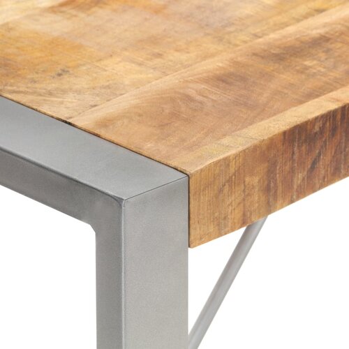  Blagovaonski stol 160x80x75 cm od masivnog grubog drva manga Slike