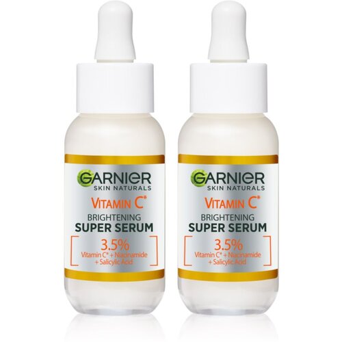 Garnier Skin Naturals Vitamin C posvjetljujući serum s vitaminom C 2 x 30 ml Cijene
