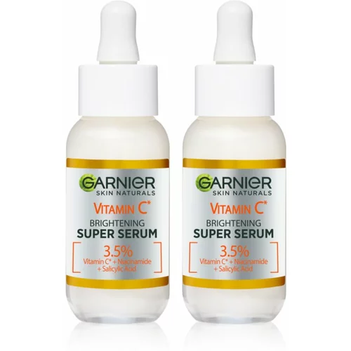 Garnier Skin Naturals Vitamin C posvjetljujući serum s vitaminom C 2 x 30 ml