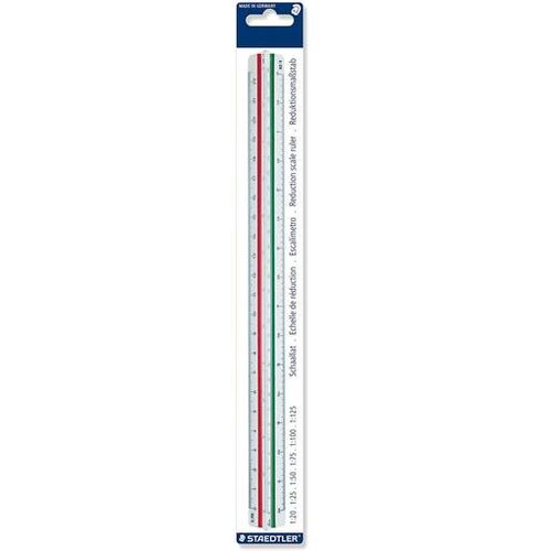 Staedtler Steadtler ravnilo z razmerji in pretvorbami, 22 cm 561 98-1BK Cene