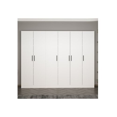 Hanah home Ormar Noah-8202, 270x210x35 cm, Bijeli Slike