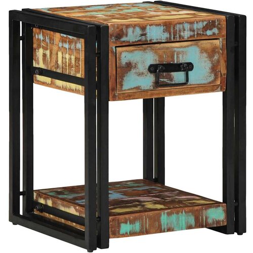  Noćni ormar 2 pcs 40 x 40 x 50 cm Čvrsto drvo iz reciklaže Slike