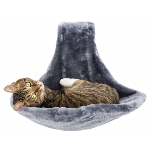 Nobby ležaljka za mačke paradies siva 50x32cm Slike