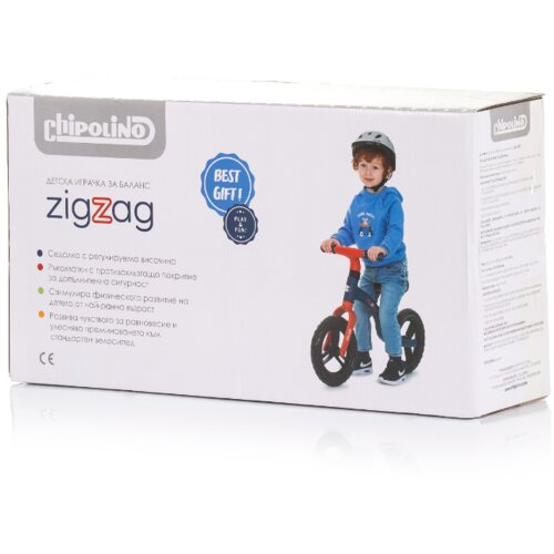Chipolino balance Bike Zig Zag Black/White Slike